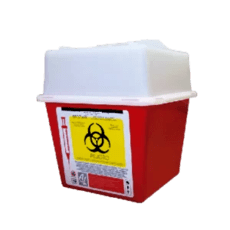 bote para residuos punzocortantes peligrosos biológico infecciosos PC2